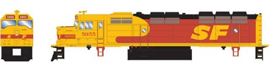 N F45 w/DCC & Sound, Santa Fe