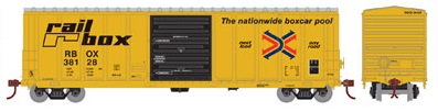 50' PS 5277 Box, Rail BOX