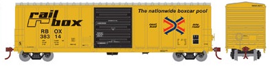 50' PS 5277 Box, Rail BOX