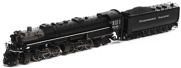 Northern Pacific 4-6-6-4 Challenger w/DCC