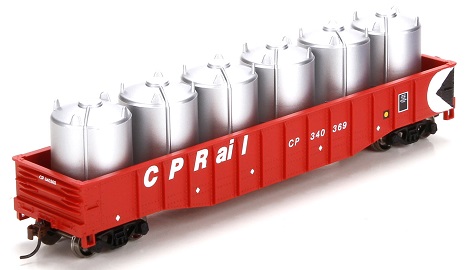 CP Rail 50' GONDOLA W/CANISTERS