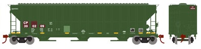 FMC 4700 Covered Hopper,Ex-