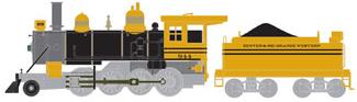 Denver & Rio Grande Western Old Time
Consolidation 2-8-0 with DCC and Sound
