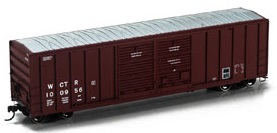 WCTR 50' FMC Double Door Box Car
