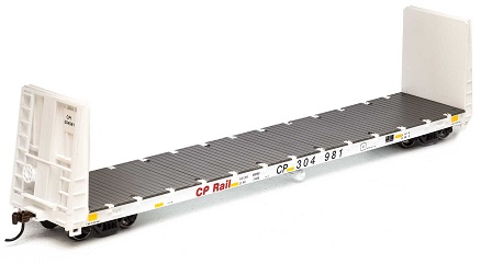 60' Bulkhead Flat, CP Rail