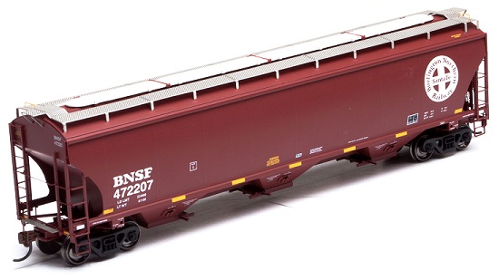 Trinity 3-Bay Covered Hopper, BNSF