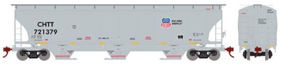 Trinity 3-Bay Covered Hopper, UP
