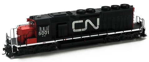 Canadian National (Noodle) DCC ready