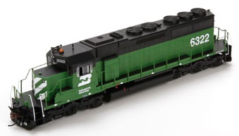 HO RTR SD40 W/DCC & SOUND,