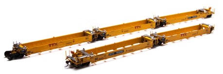 Trailer Train Maxi Well Car Set Late
