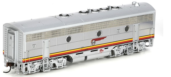 Santa Fe F7B Passenger with number