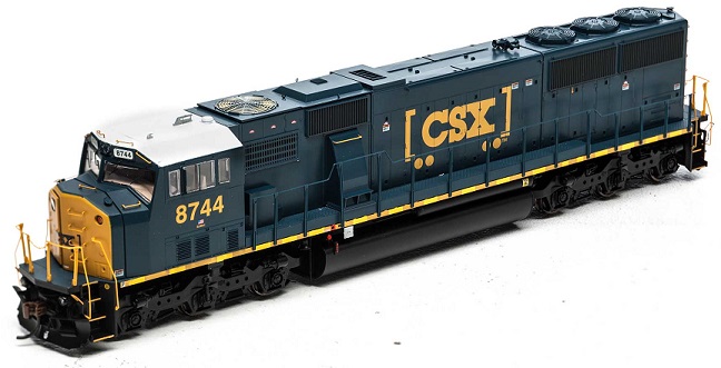 CSX SD60I with DCC and Tsunami 2