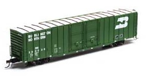 60' PS Auto Box, Burlington Northern