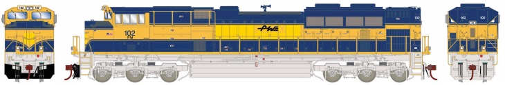 Providence & Worcester SD70M-2