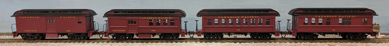 Canadian Pacific Four Car Set #4