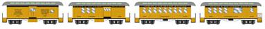 Rio Grande Four Car Set #4