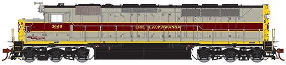 Erie Lackawanna with DCC and