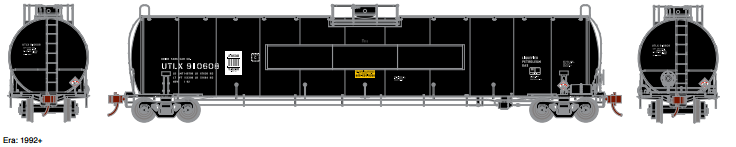Union Tank Car LPG Tank/Flat