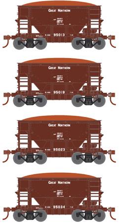 Great Northern Ore Car Four-Pack