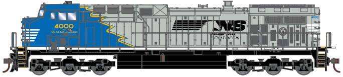 Norfolk Southern (Blue and Grey)