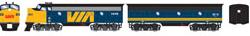 VIA Rail F7A and F7B set