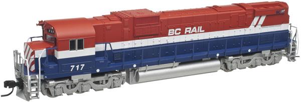BC Rail (R/W/B) w NCE DCC