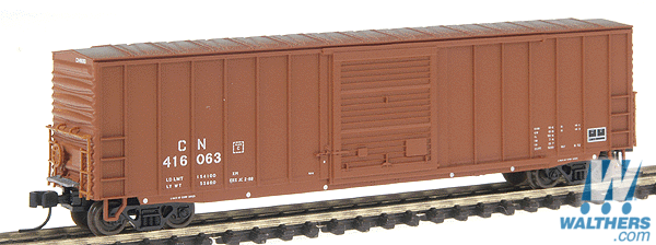 Canadian National (Boxcar Red, white)