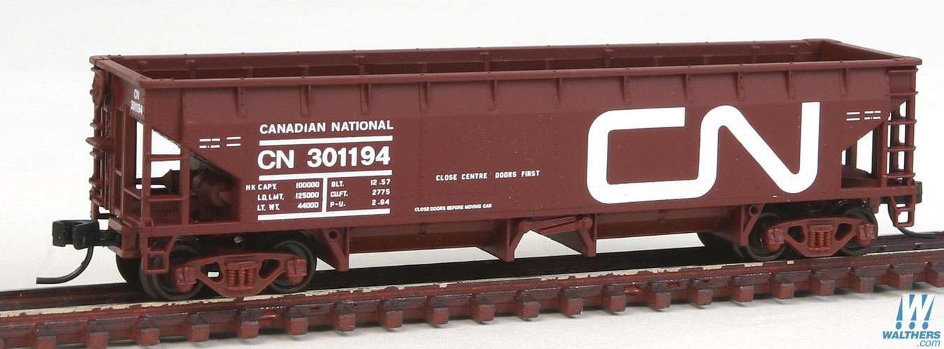 Canadian National (Boxcar Red, white,