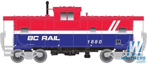 British Columbia Railway (red, white,