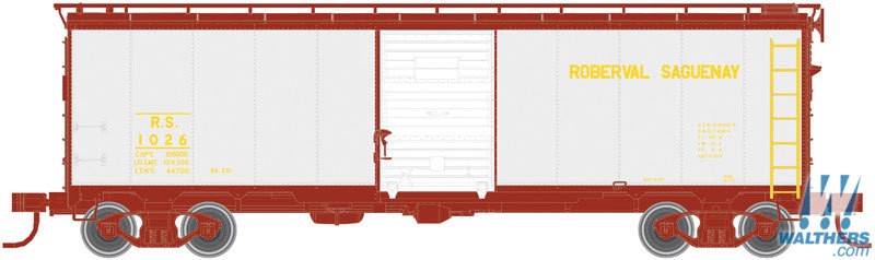 Roberval Saguenay (gray, Boxcar Red,