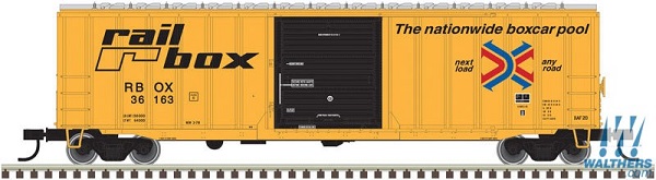 Railbox (1970s; yellow, black; Large