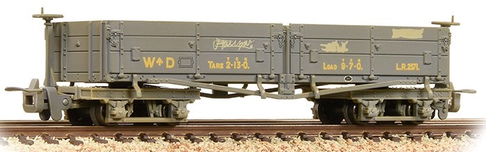 Open Bogie Wagon WW1 WD Grey Weathered