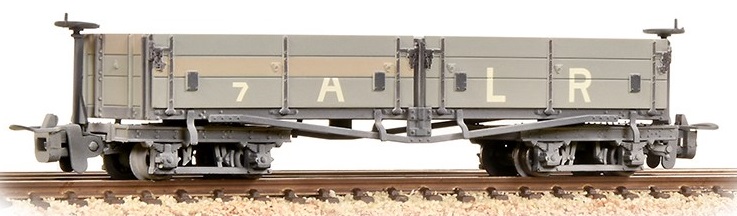 Open Bogie Wagon Ashover Rly Light Grey Weathered