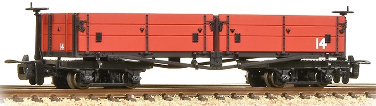 Open Bogie Wagon Welsh Highland Rly Crimson