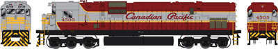 CP Rail w large Multimark 5 Inch Stripes Full
Face Stripe No Ditch lights: <b>DCC and Sound</b>