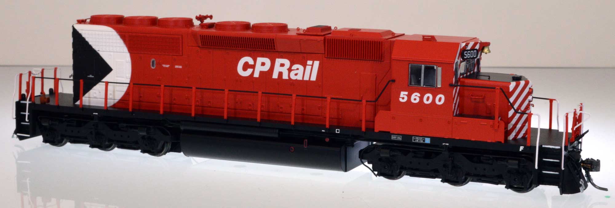 <b> CP Rail</b> as delivered 5 Inch face stripes