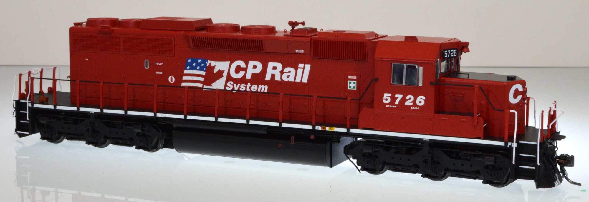 <b>CP Rail System</b> Dual Flag with ditch