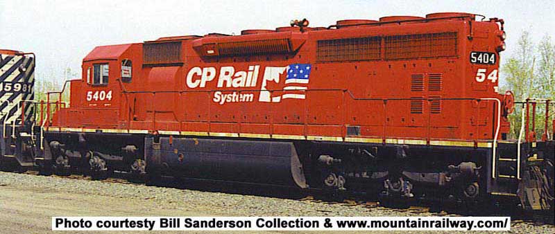 CP Rail ex QNSL Dual Flag Scheme