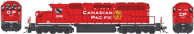 CP Block Lettering SD40-3 Golden Beaver