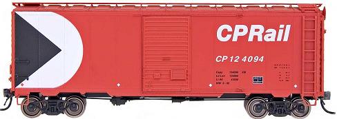CP Rail - Red with Pac Man