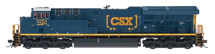 CSX (ET44AH) Locomotive with DCC