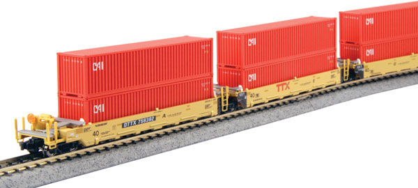 Gunderson MAXI-I Double Stack - TTX