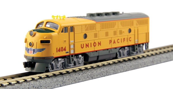 Union Pacific F3A (Armour Yellow, gray,