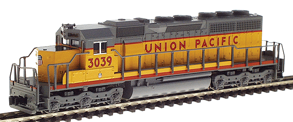 Union Pacific (large cab number, yellow,