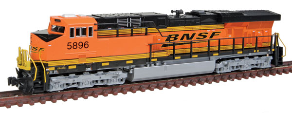 BNSF Railway (orange, black, yellow,