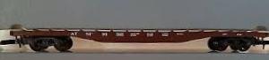 50' ATSF Flat Car