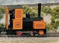 Bagnall 0-4-0 wing tank steam engine. Maroon