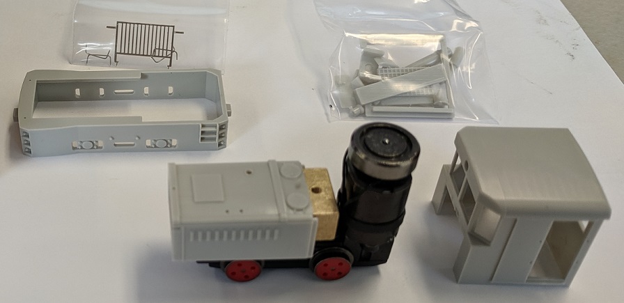 Plymouth Parts Set incl. front protector for