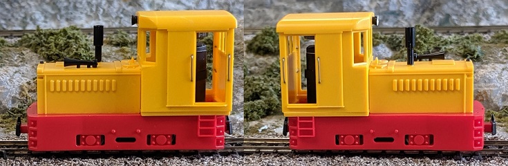 Plymouth, red chassis, yellow superstructure