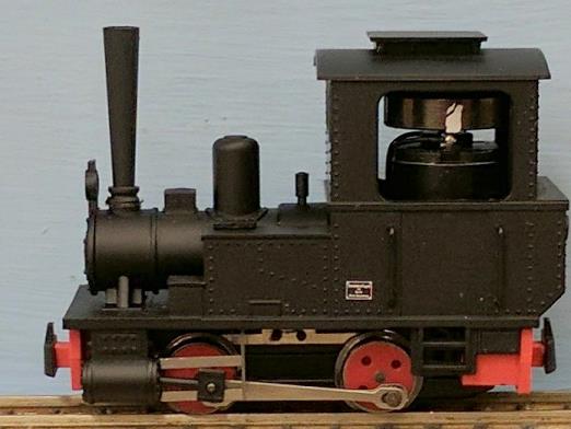 Koppel locomotive with straight stack